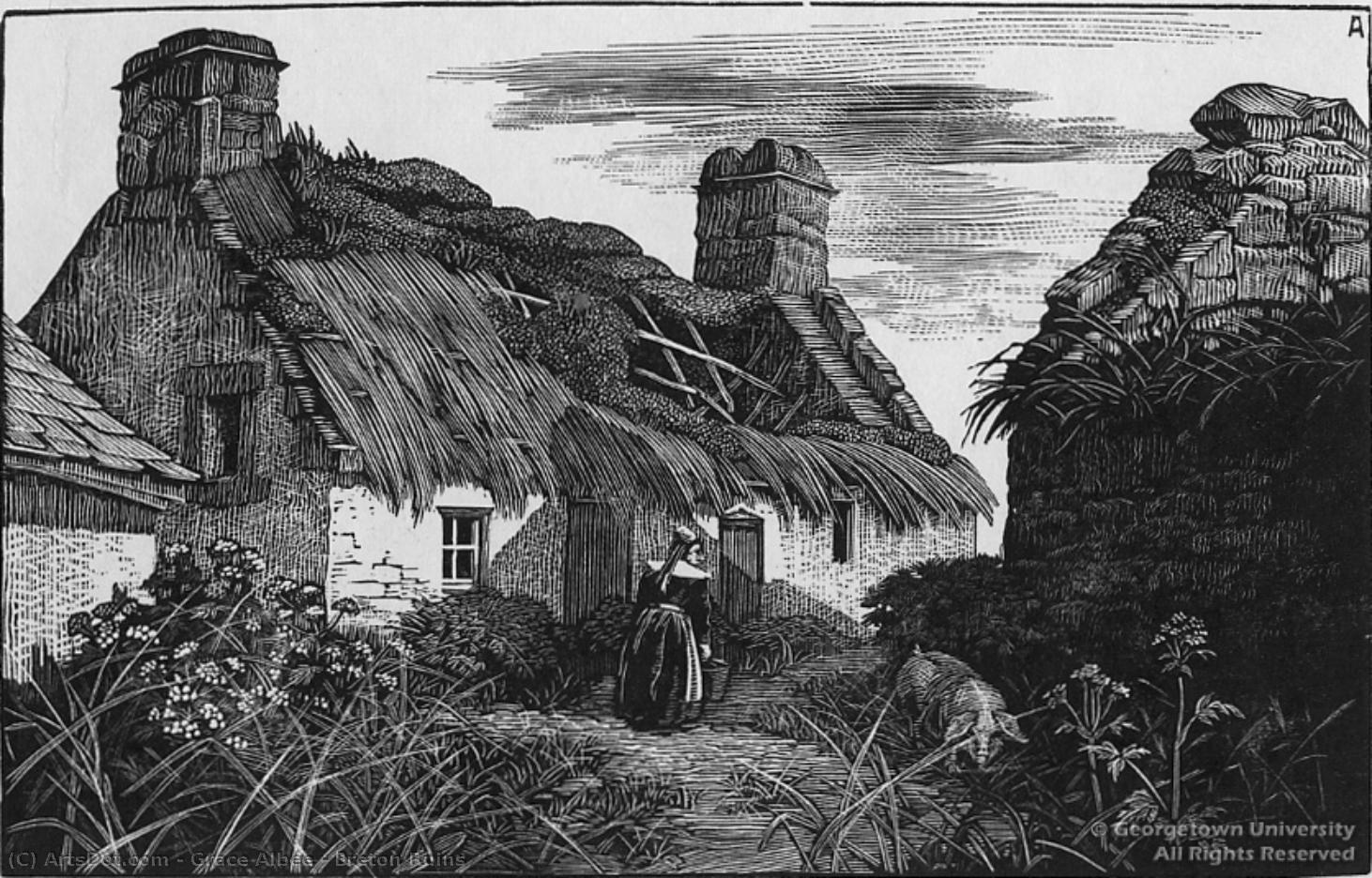 Breton Ruins — Grace Thurston Arnold Albee