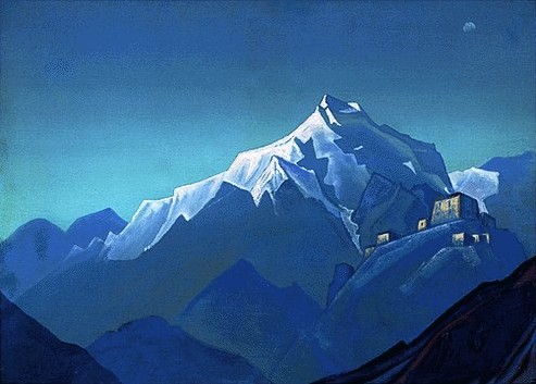 Tibet Monastery — ニコライ・ロエリヒ