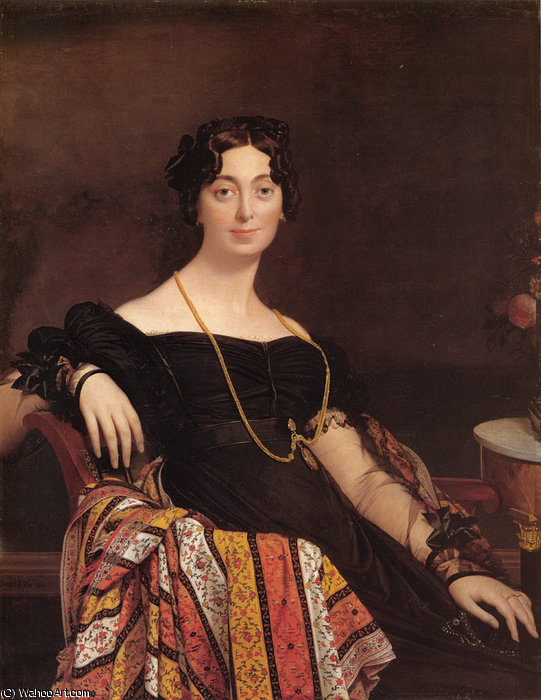 Madame Jacques Louis Leblanc — Jean-auguste-dominique Ingres