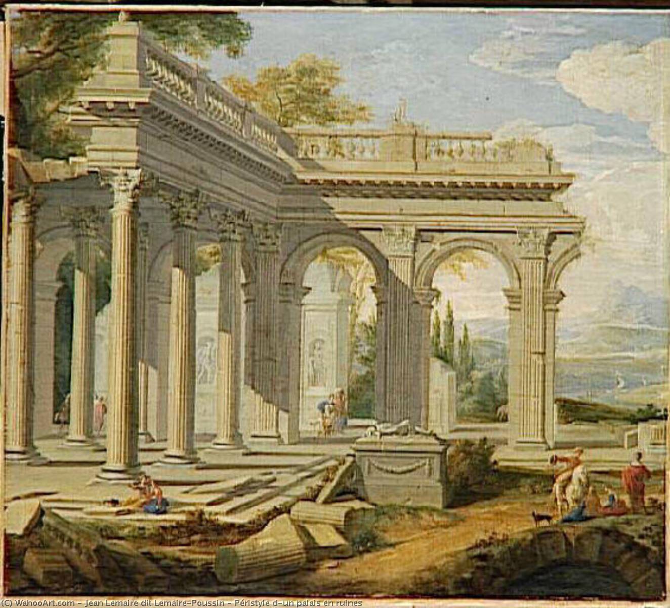 Péristyle D'un Palais En Ruines — Jean Lemaire Dit Lemaire-poussin