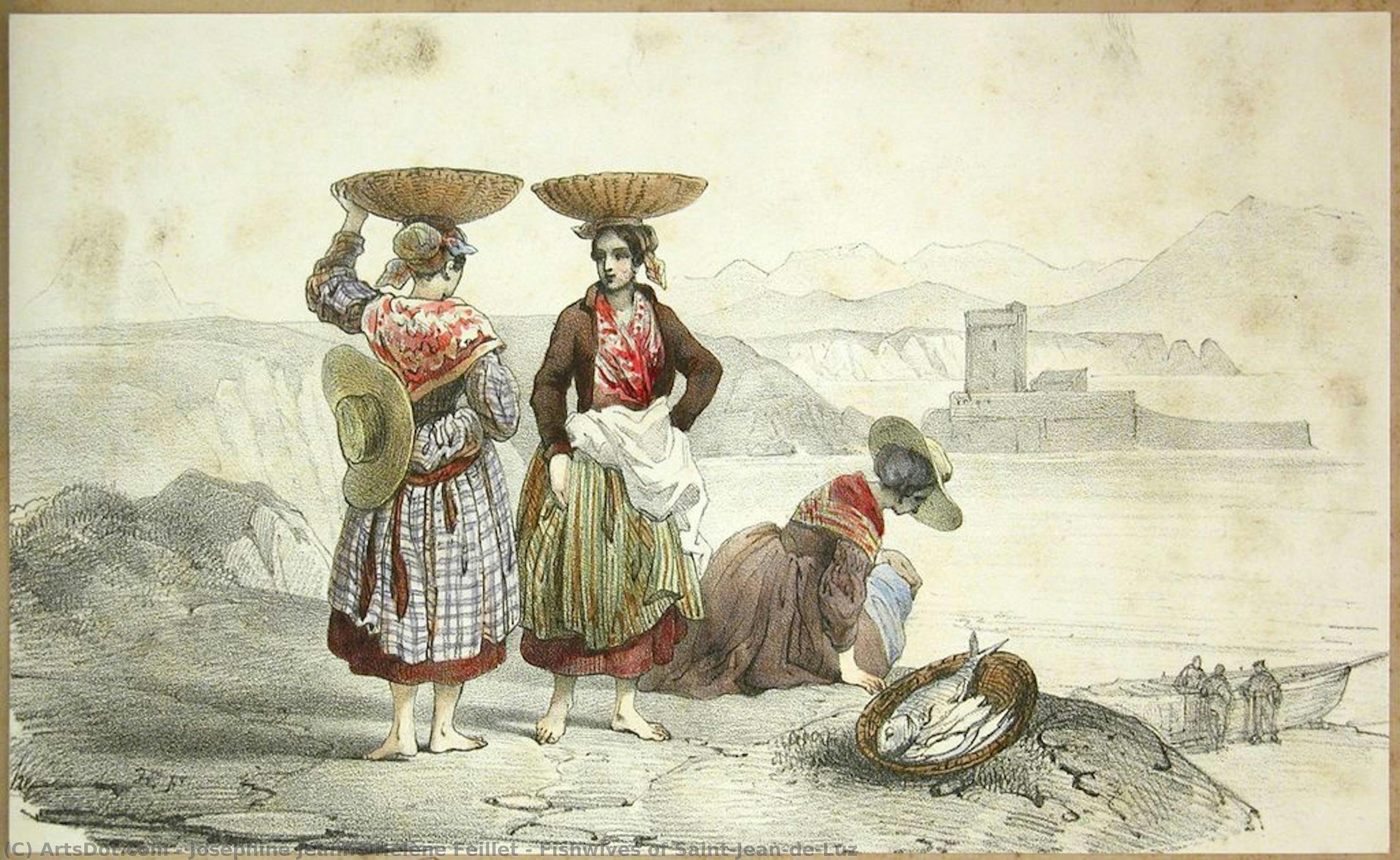 Fishwives Of Saint-jean-de-luz — Joséphine Jeanne Hélène Feillet