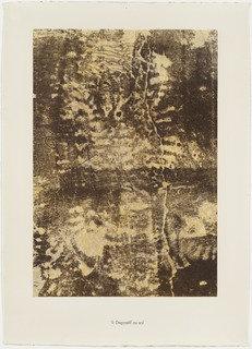 Ground Soil (dispositif Au Sol) From The Portfolio Clean Slates (tables Rases) From Phenomena (les Phénomènes) — Jean Philippe Arthur Dubuffet