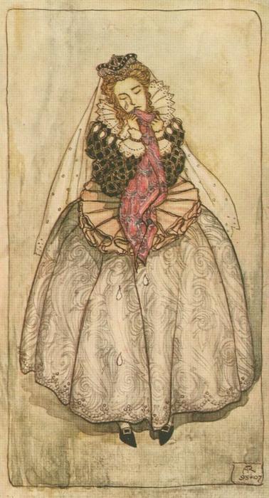 The Duchess Shed Tears Large As Marrow-fat Peas — Arthur Rackham