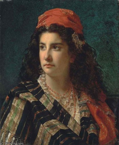 An Eastern Beauty — Jan Frederik Pieter Portielje
