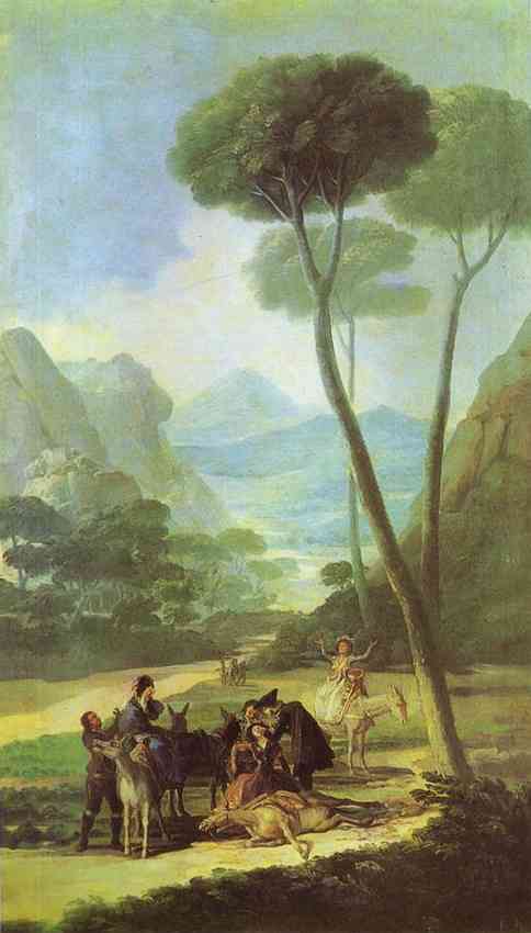 The Fall (la Cayda) — Francisco José De Goya Y Lucientes