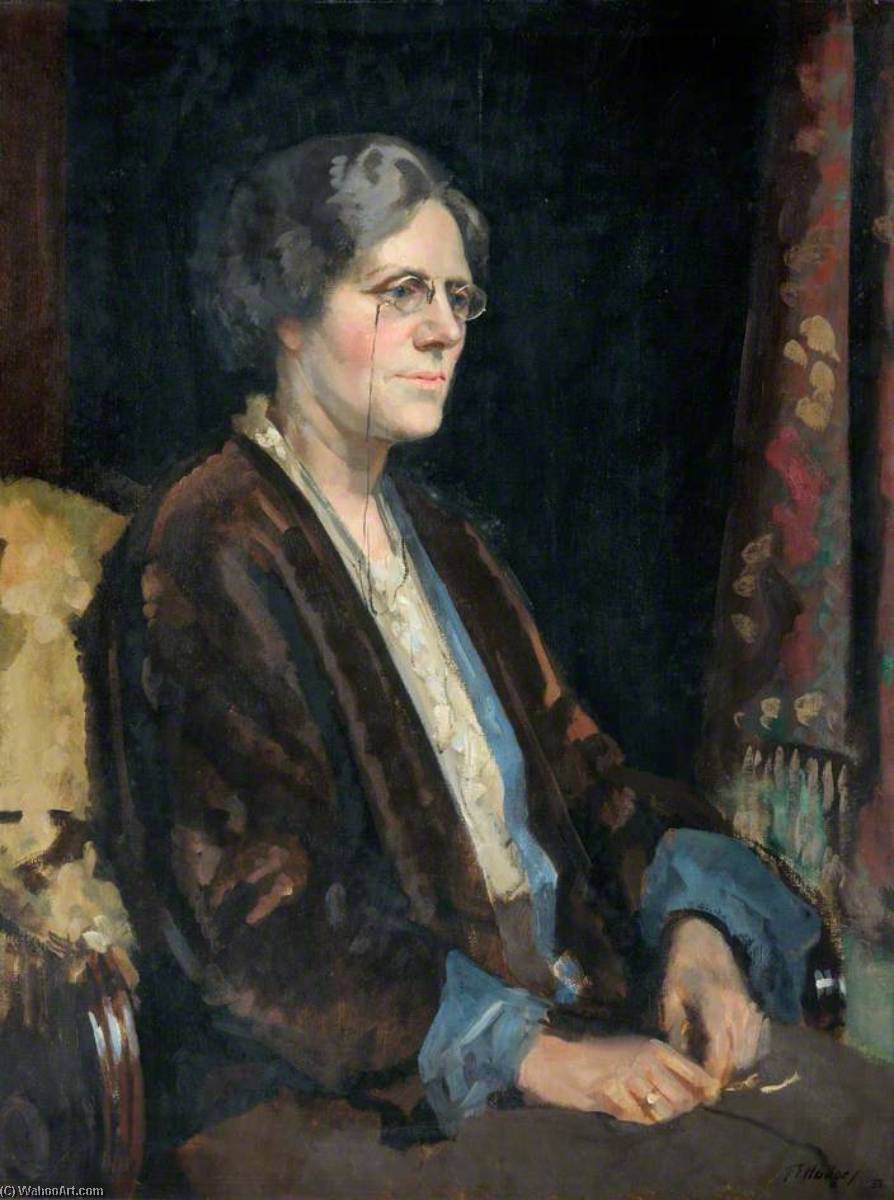 Bertha Linnell, Headmistress Of Frognal School — Francis Edwin Hodge