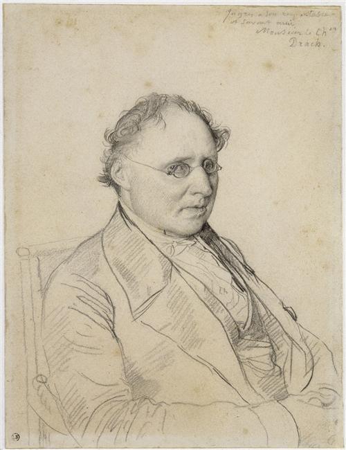 Portrait Of Sir Drack — Jean-auguste-dominique Ingres