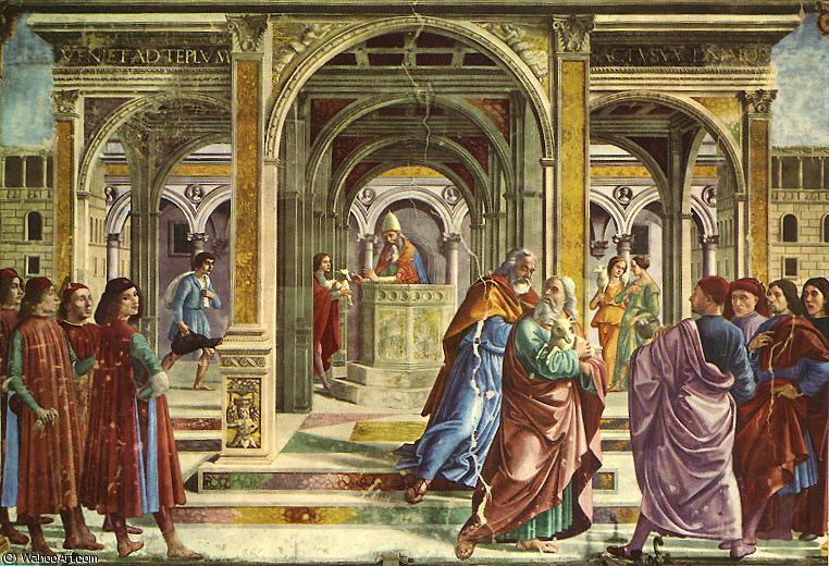 Expulsion Of Joachim From The Temple — Domenico Ghirlandaio