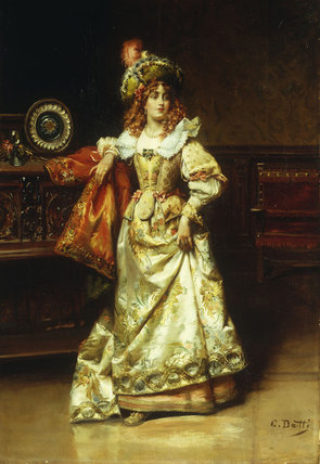 Waiting For The Escort — Cesare Auguste Detti