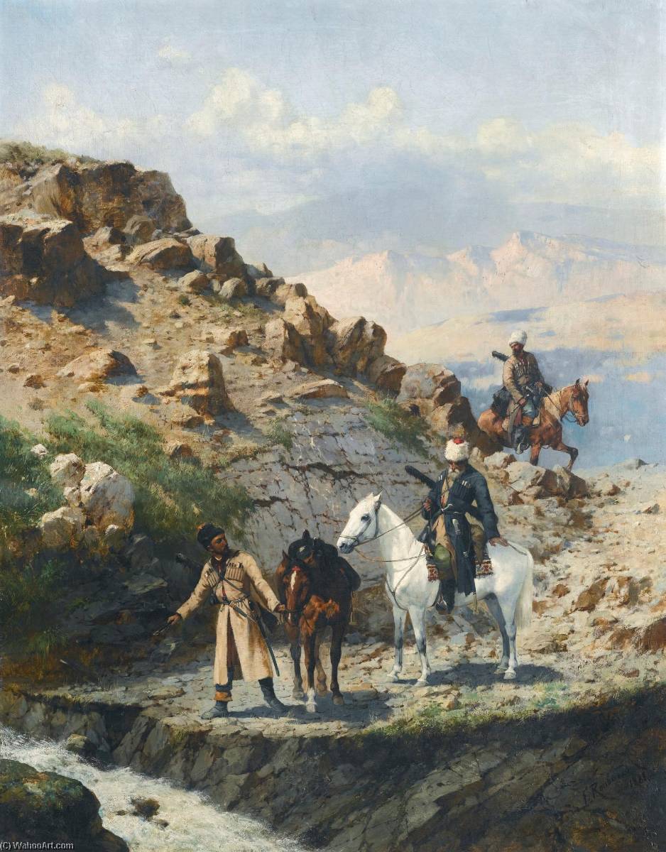 In The Caucasus — Franz Alexeevich Roubaud