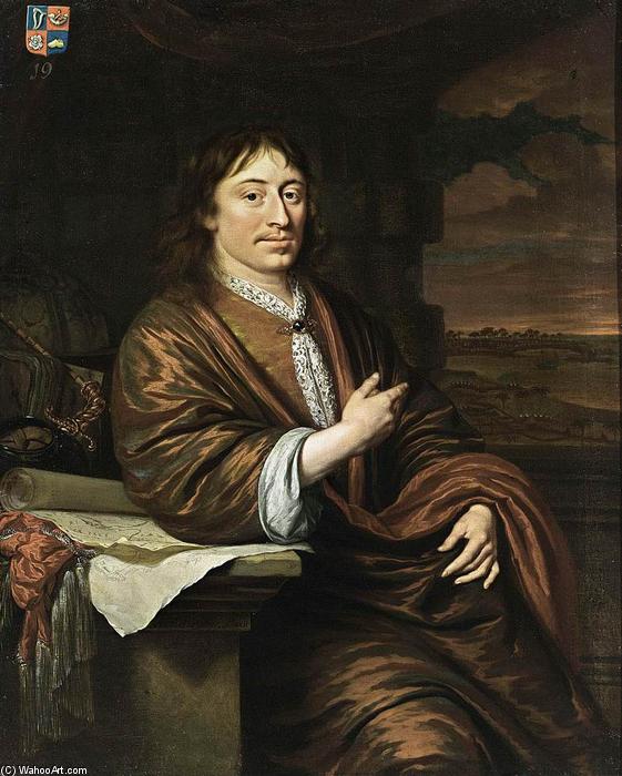 Portrait Of Gerard Pietersz. Hulft — Michiel Van Musscher
