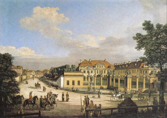 Mniszech Palace In Warsaw — Bernardo Bellotto