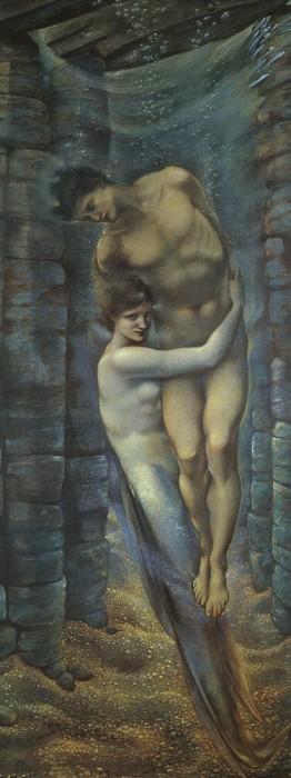 The Depths Of The Sea — Edward Coley Burne-jones