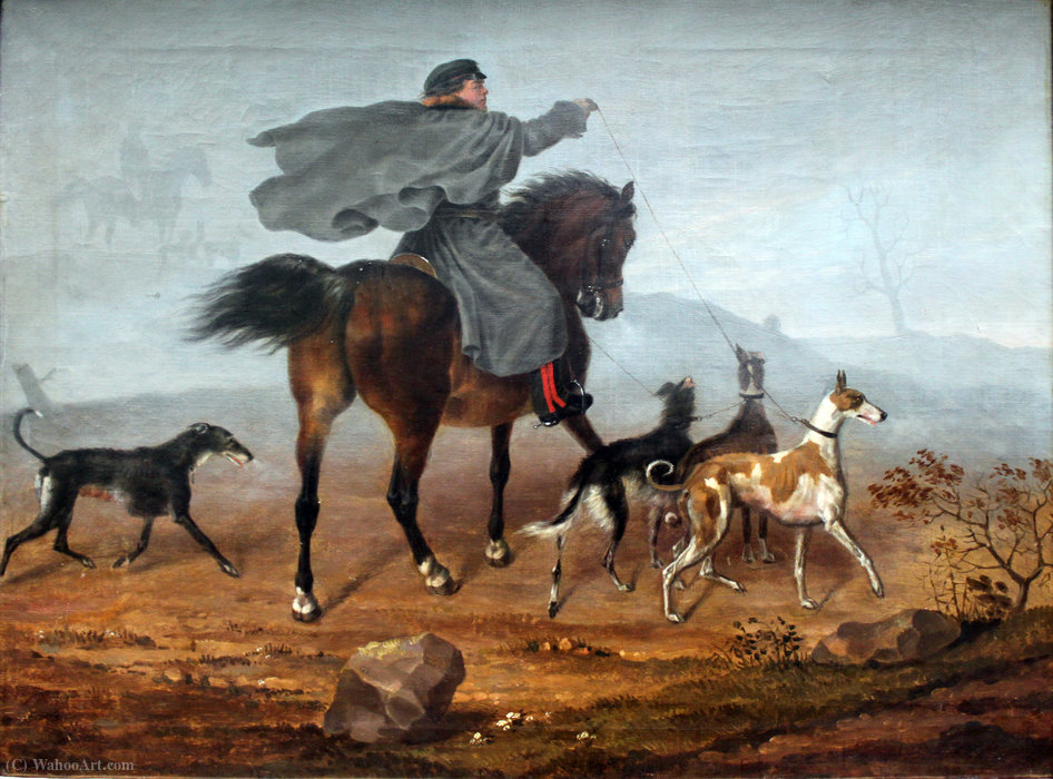 Riding Out To Hunt — Franz Krüger