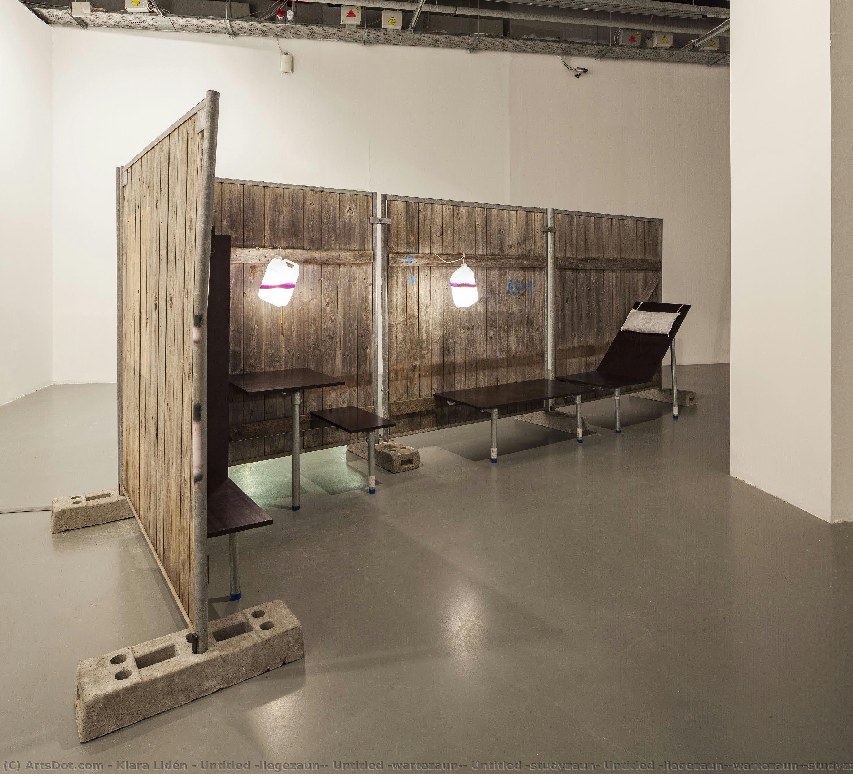 Untitled (liegezaun), Untitled (wartezaun), Untitled (studyzaun) Untitled (liegezaun)(wartezaun)(studyzaun) — Klara Lidén