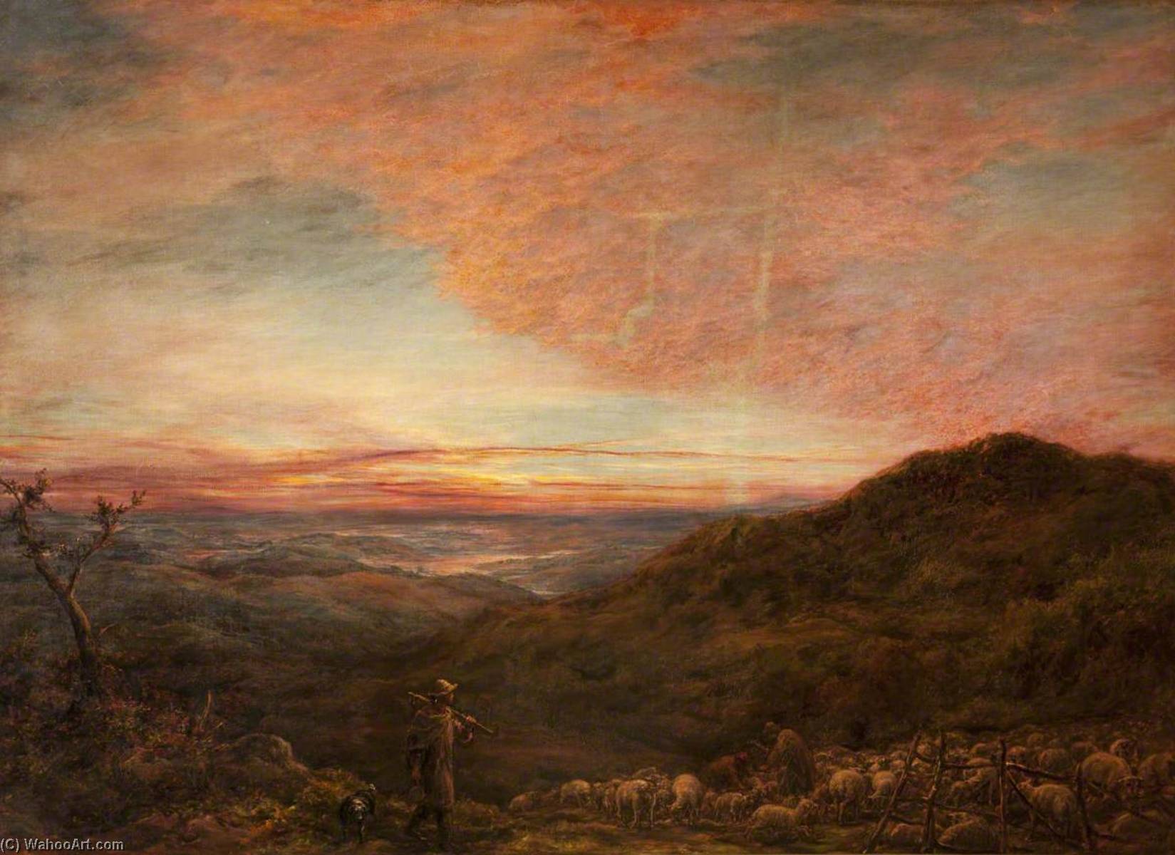 Hesperus — William Linnell