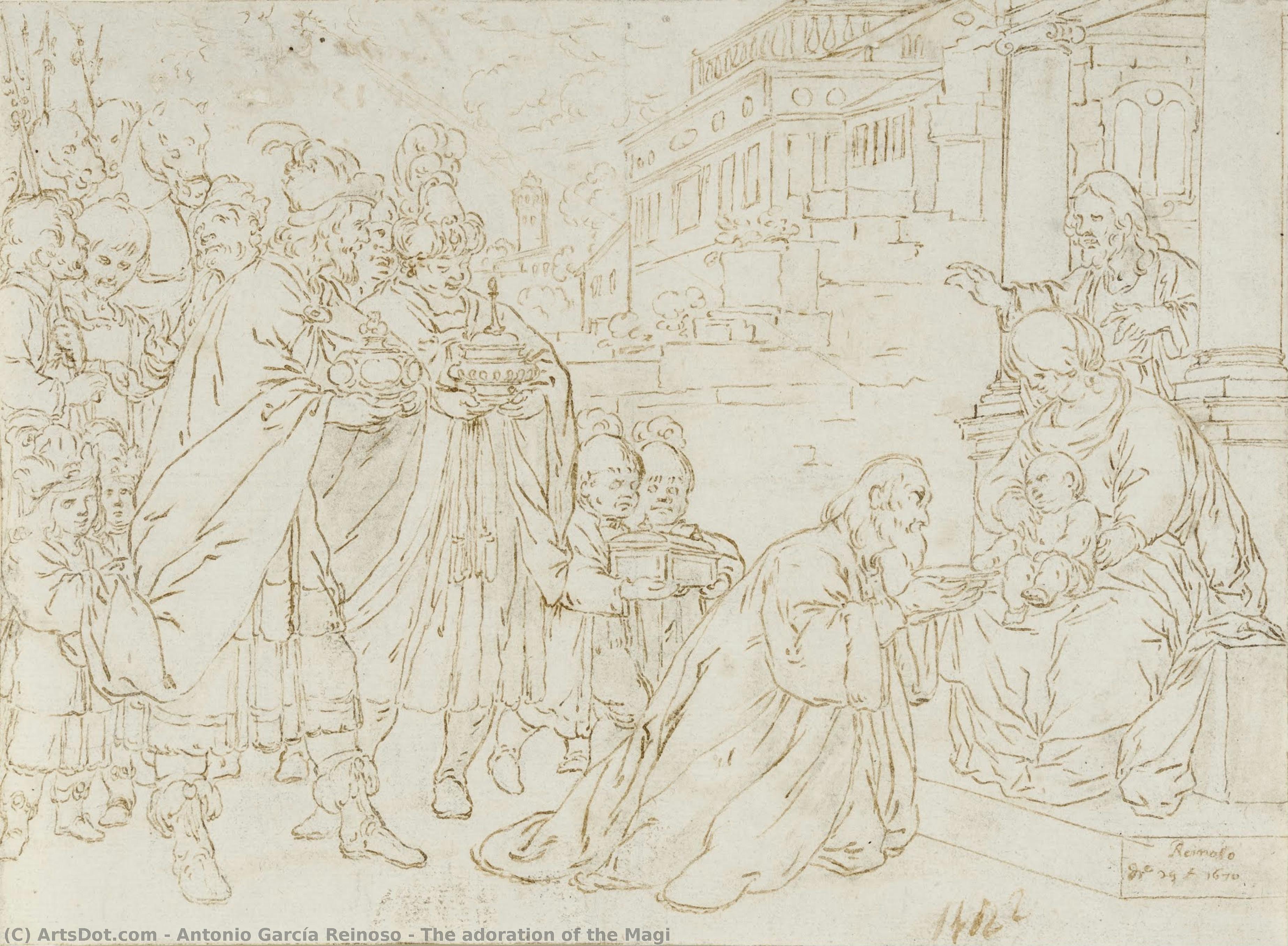 The Adoration Of The Magi — Antonio García Reinoso