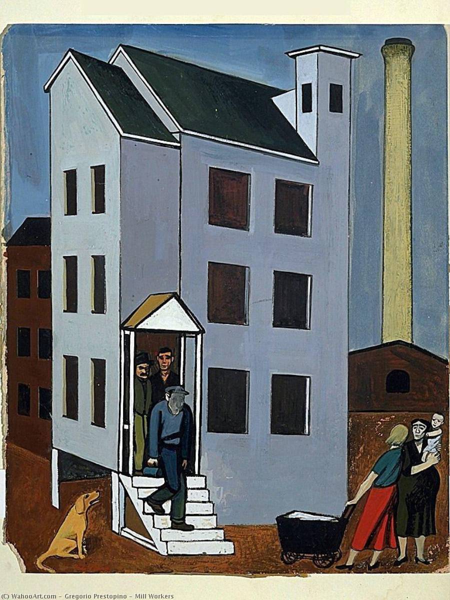 Mill Workers — Gregorio Prestopino