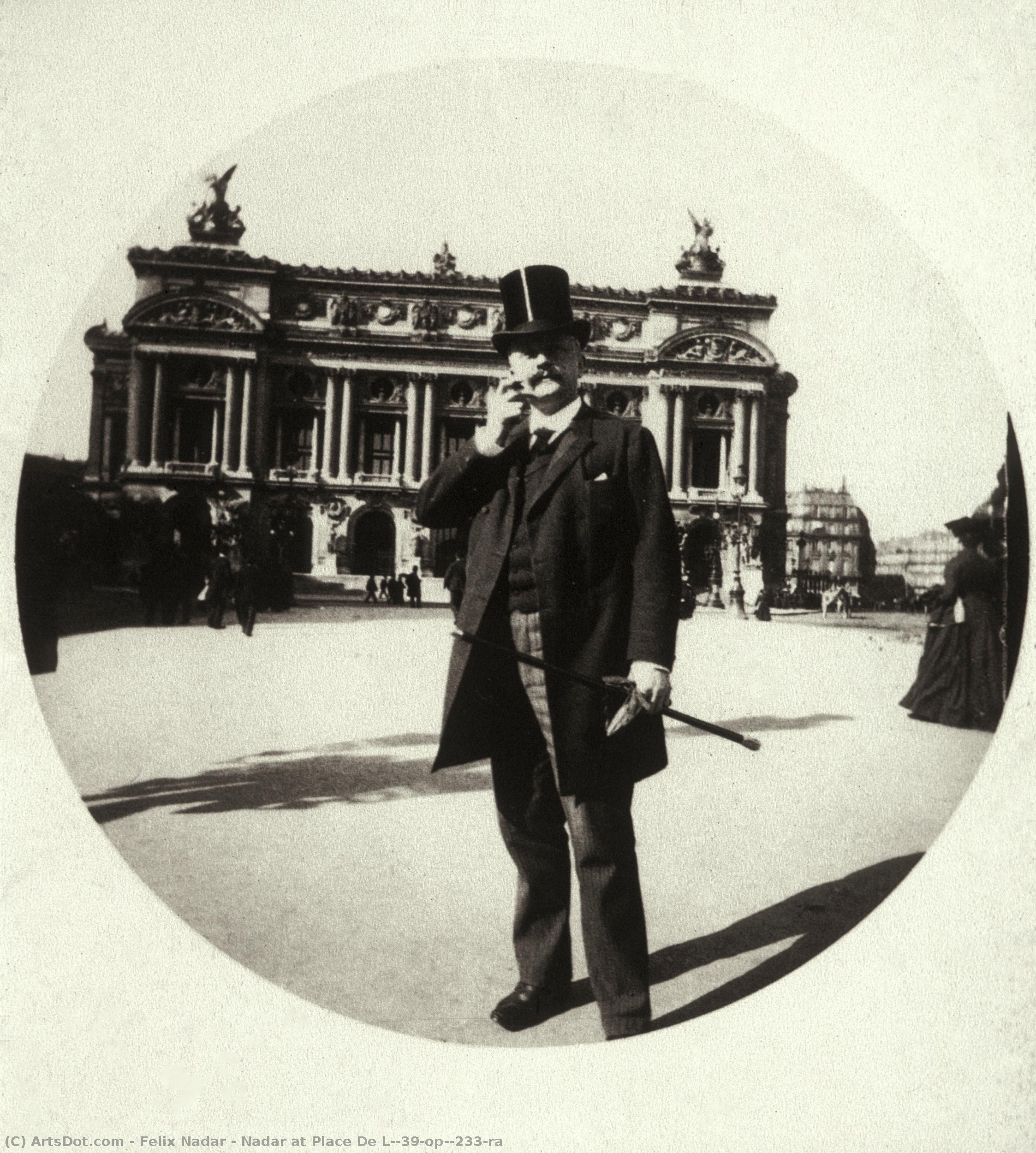 Nadar At Place De L'opéra — Félix Nadar
