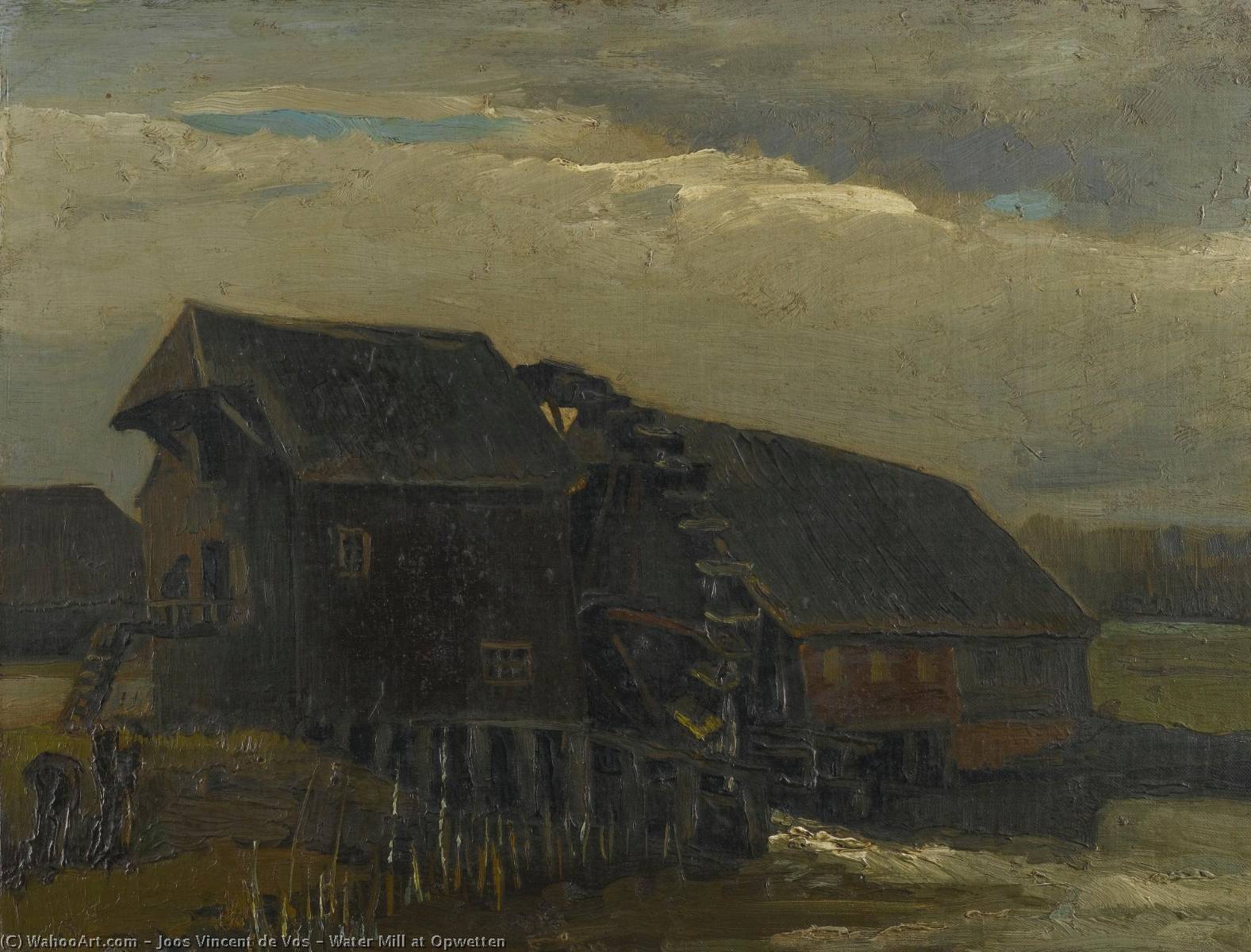 Water Mill At Opwetten — Joos Vincent De Vos
