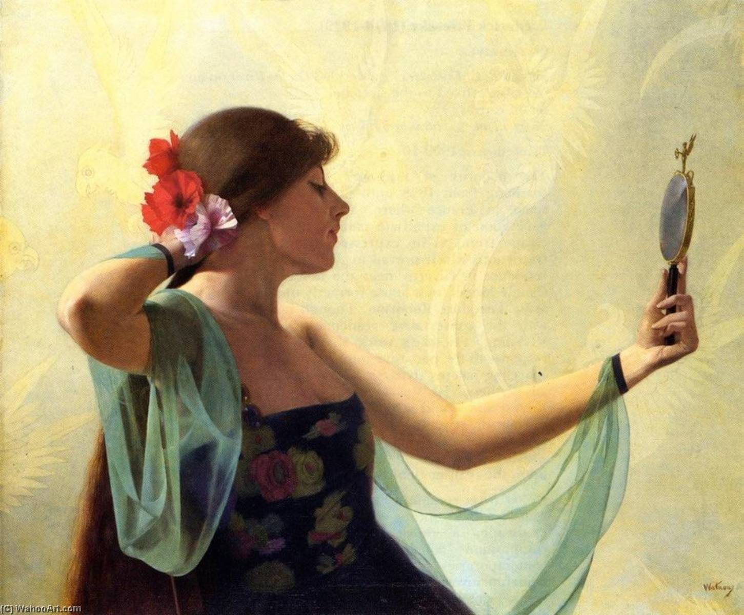 Girl With The Mirror — Harry Watrous