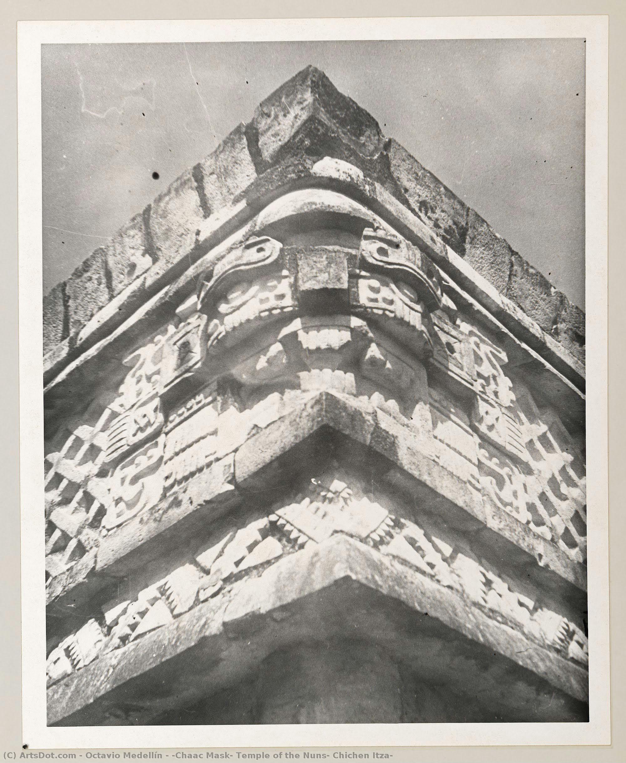 [chaac Mask, Temple Of The Nuns, Chichen Itza] — Octavio Medellín