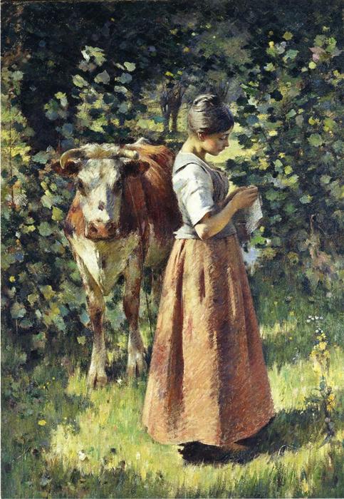 The Cowherd — Теодор Робинсон