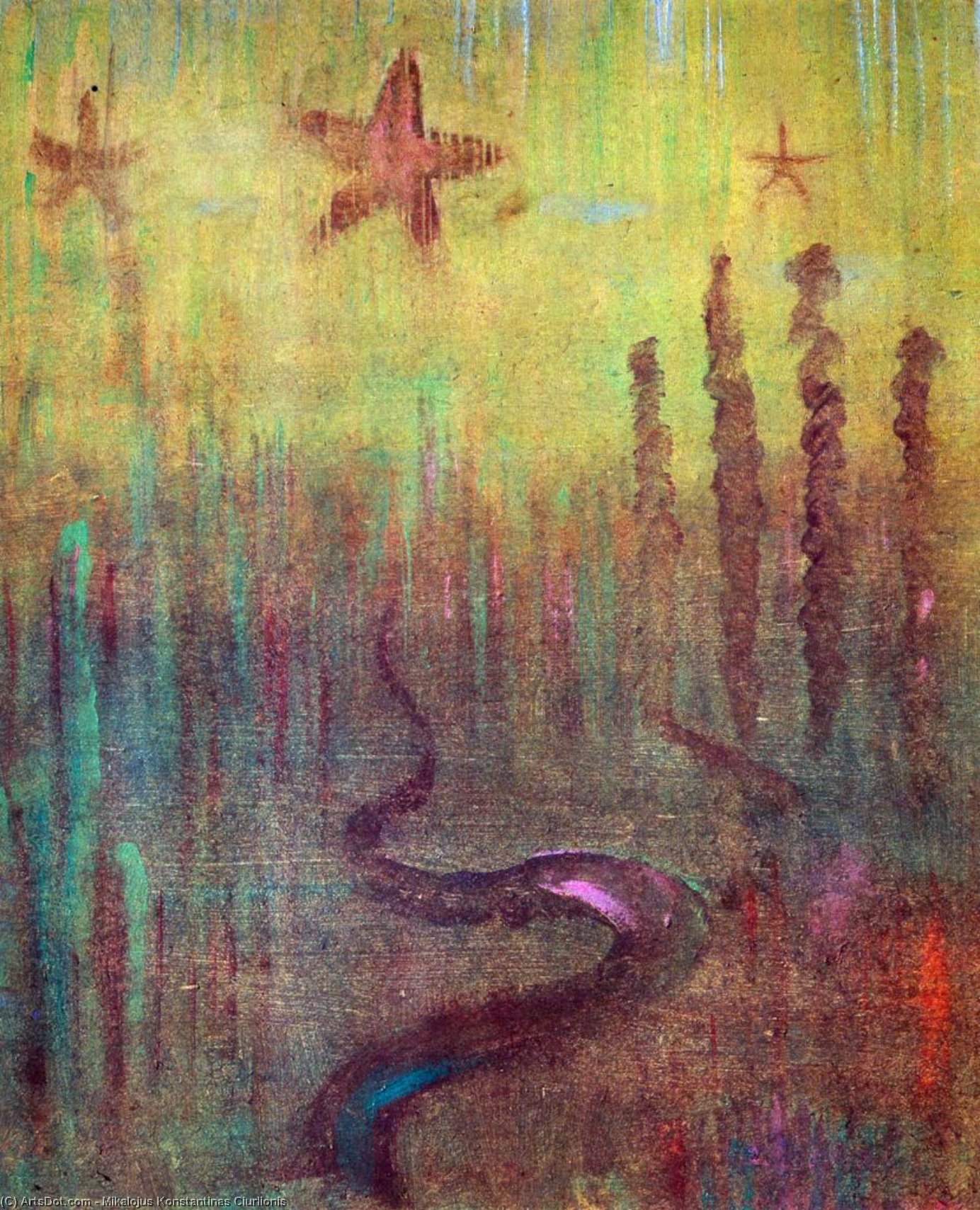 Creation Of The World Xii — Mikalojus Konstantinas Čiurlionis