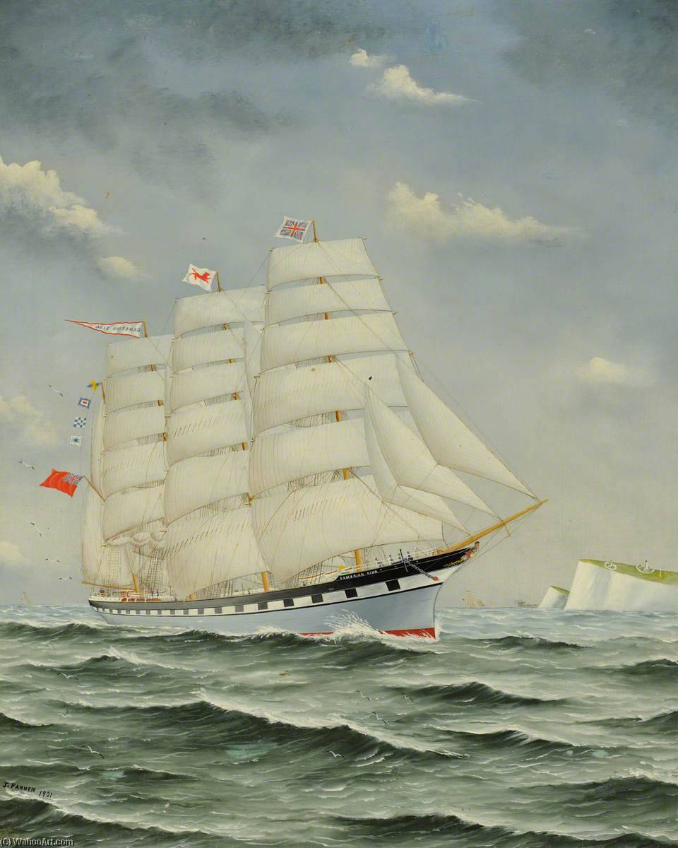 The Barque 'cambrian King' — John Fairbairn Fannen
