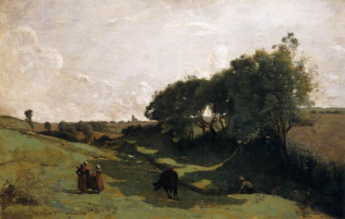 The Vale — Jean-baptiste-camille Corot