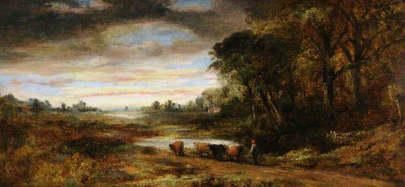 Landscape With Cattle — Фредерик Уортс
