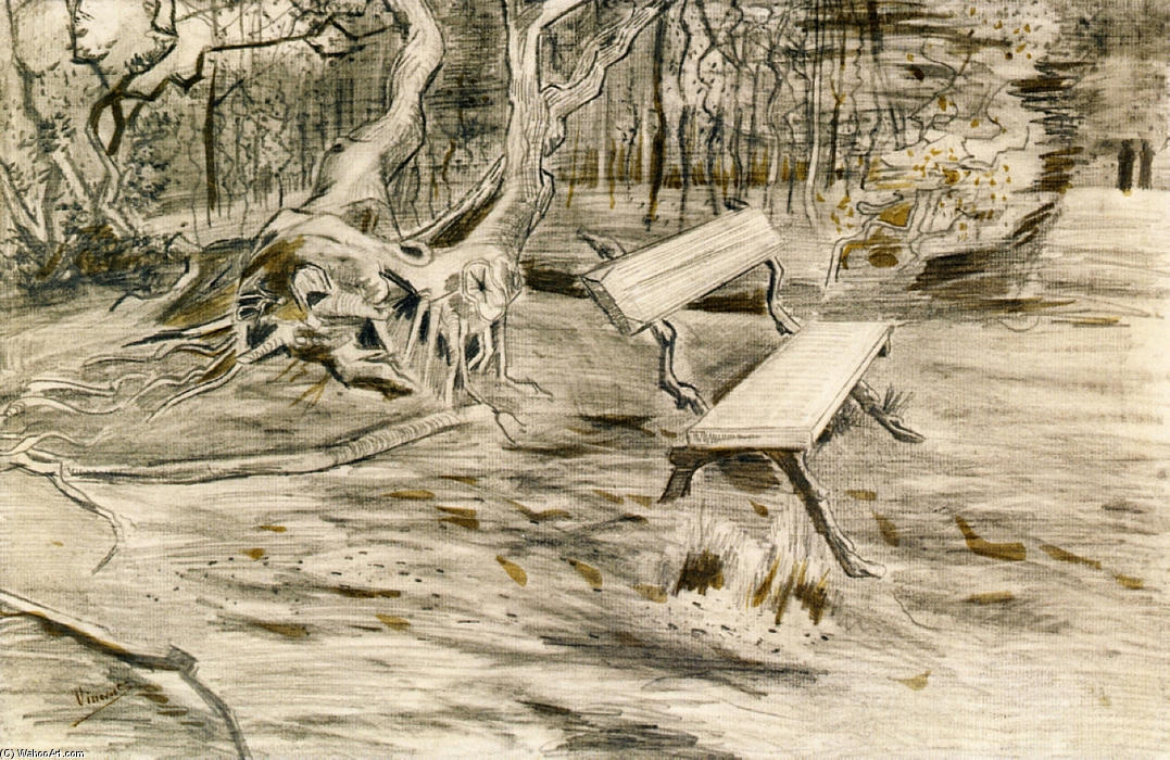 The Bench — Vincent Willem Van Gogh