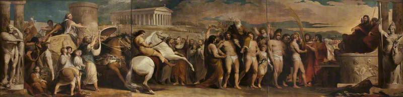 Crowning The Victors At Olympia — James Barry