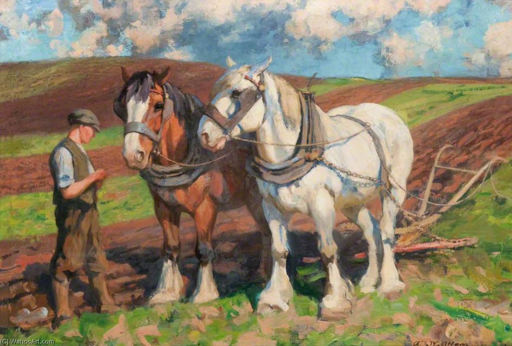 Winter Sunshine — Robert Weir Allan