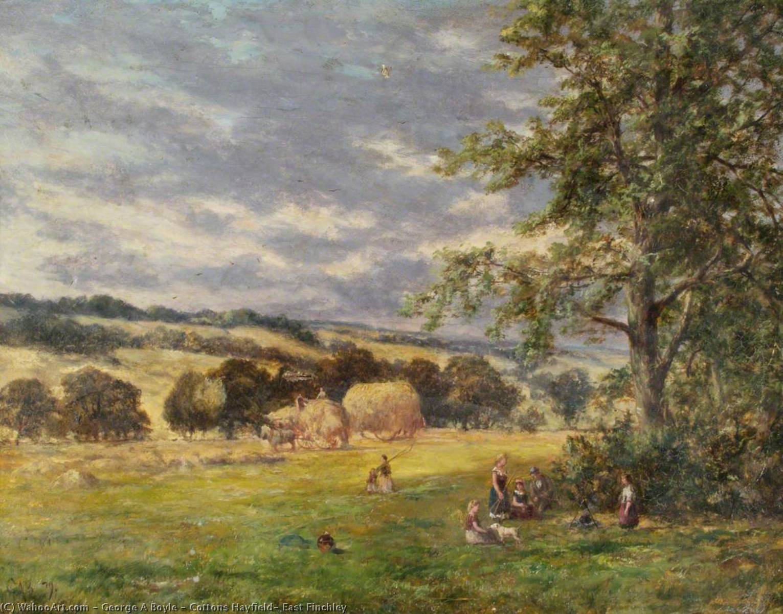 Cottons Hayfield, East Finchley — George A Boyle