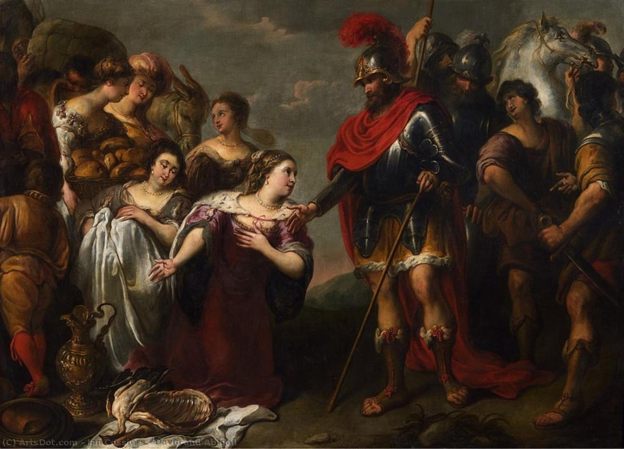 David And Abigail — Jan Cossiers