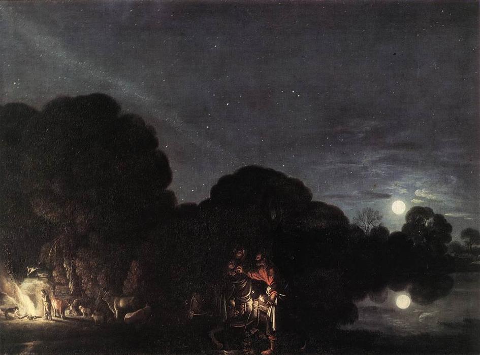 Flight Into Egypt — Adam Elsheimer