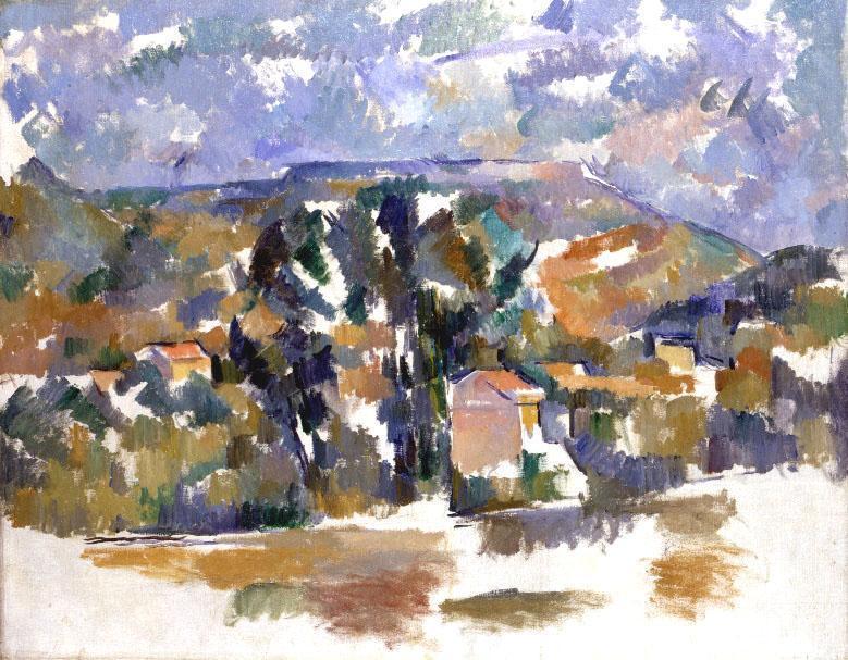 Mont Sainte-victoire Seen From Les Lauves — Paul Cézanne