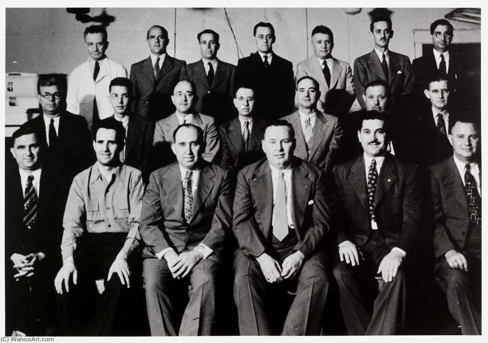 Independent Grocers Association Of Galveston, Officers And Directors, 1950, From The Corner Stores Of Galveston, Galveston County Cultural Arts Council — Betty Tichich