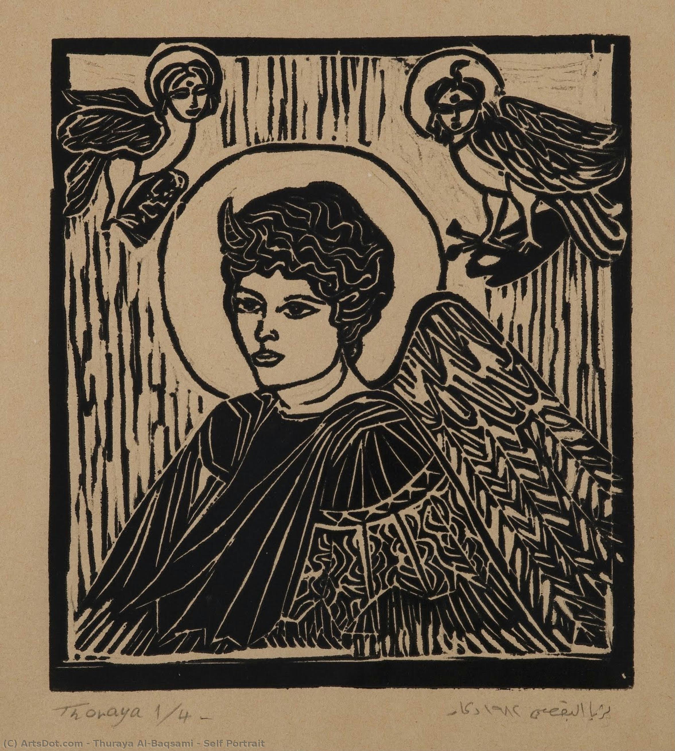 Self Portrait — Thuraya Al-baqsami