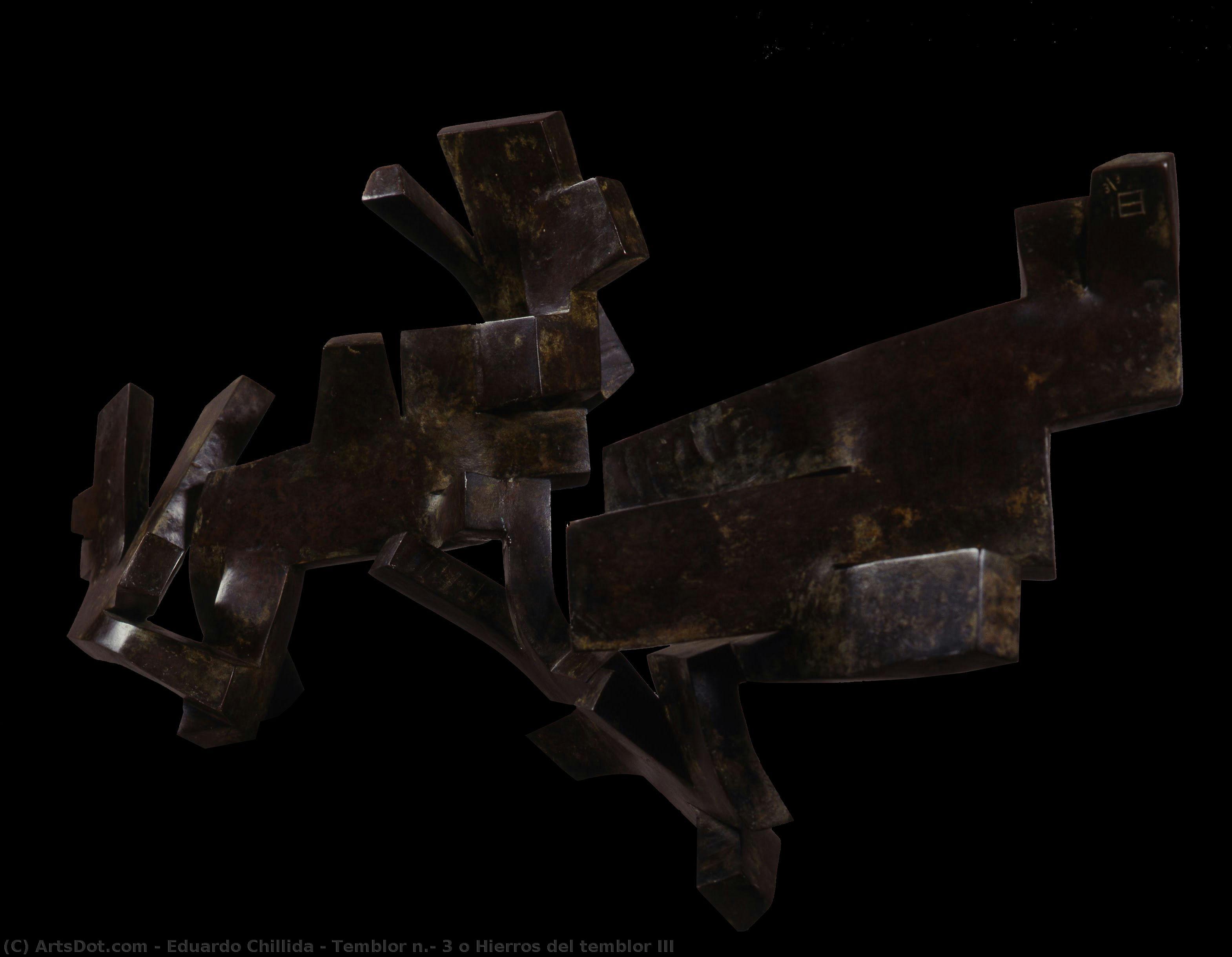 Temblor N.° 3 O Hierros Del Temblor Iii — Eduardo Chillida