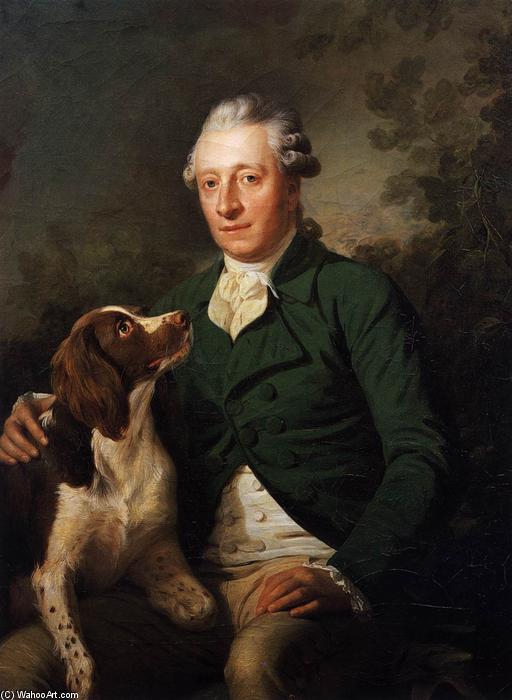 Portrait Of Count Anton Lamberg-sprinzenstein — Martin Ferdinand Quadal
