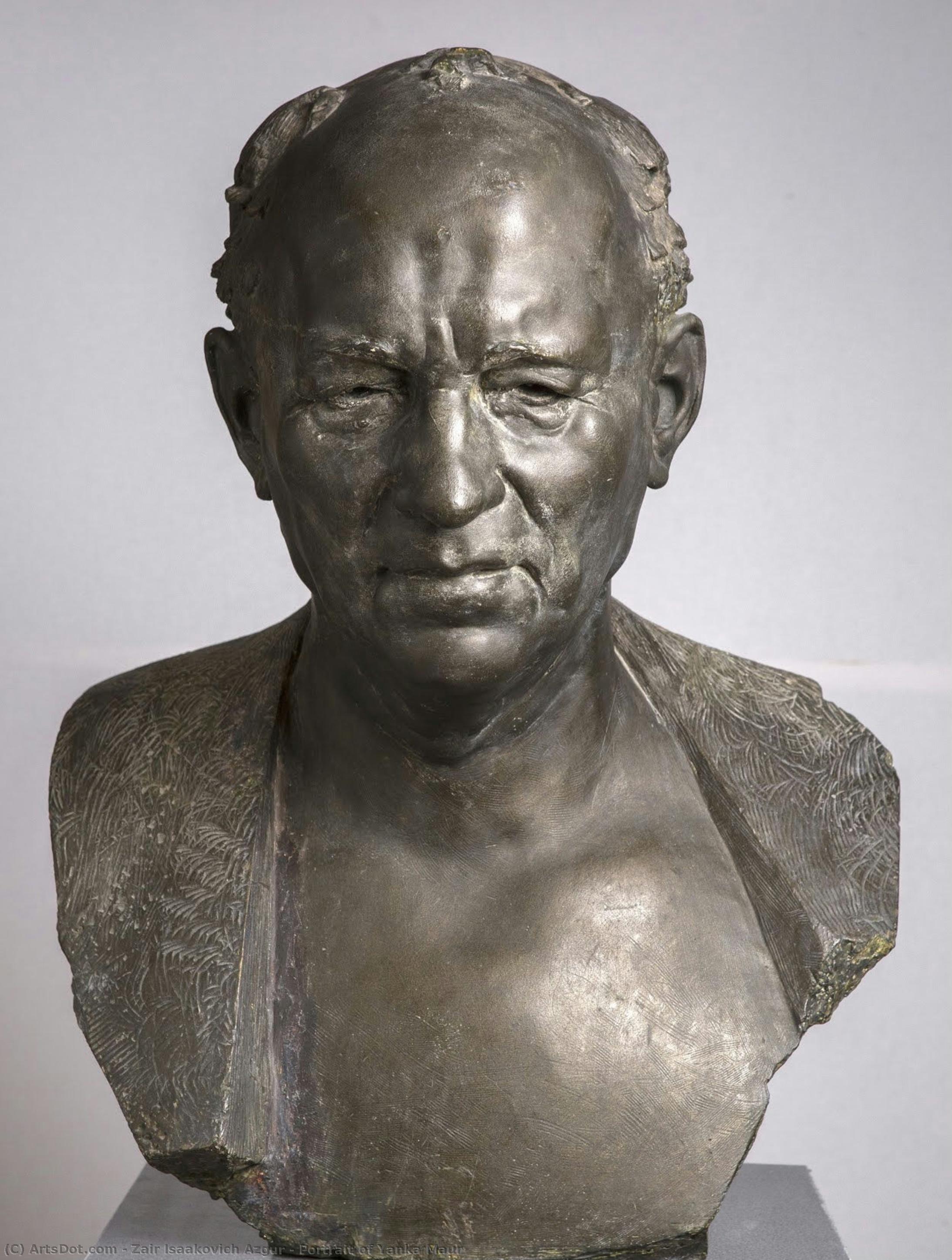 Portrait Of Yanka Maur — Zair Isaakovich Azgur