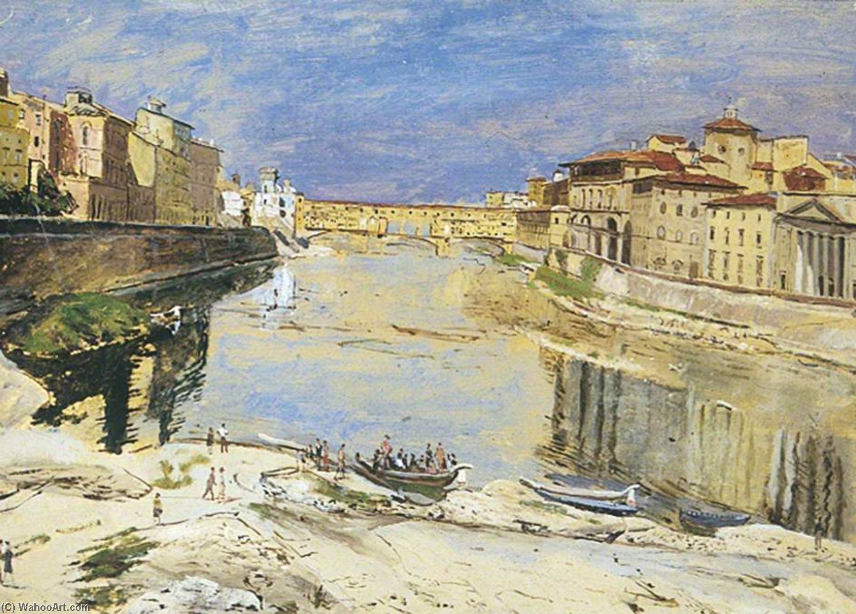The Ponte Alle Grazie, Florence, Italy — Carel Victor Morlais Weight
