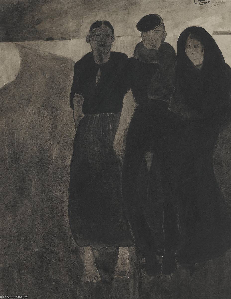 Fishermen And Women — Léon Spilliaert