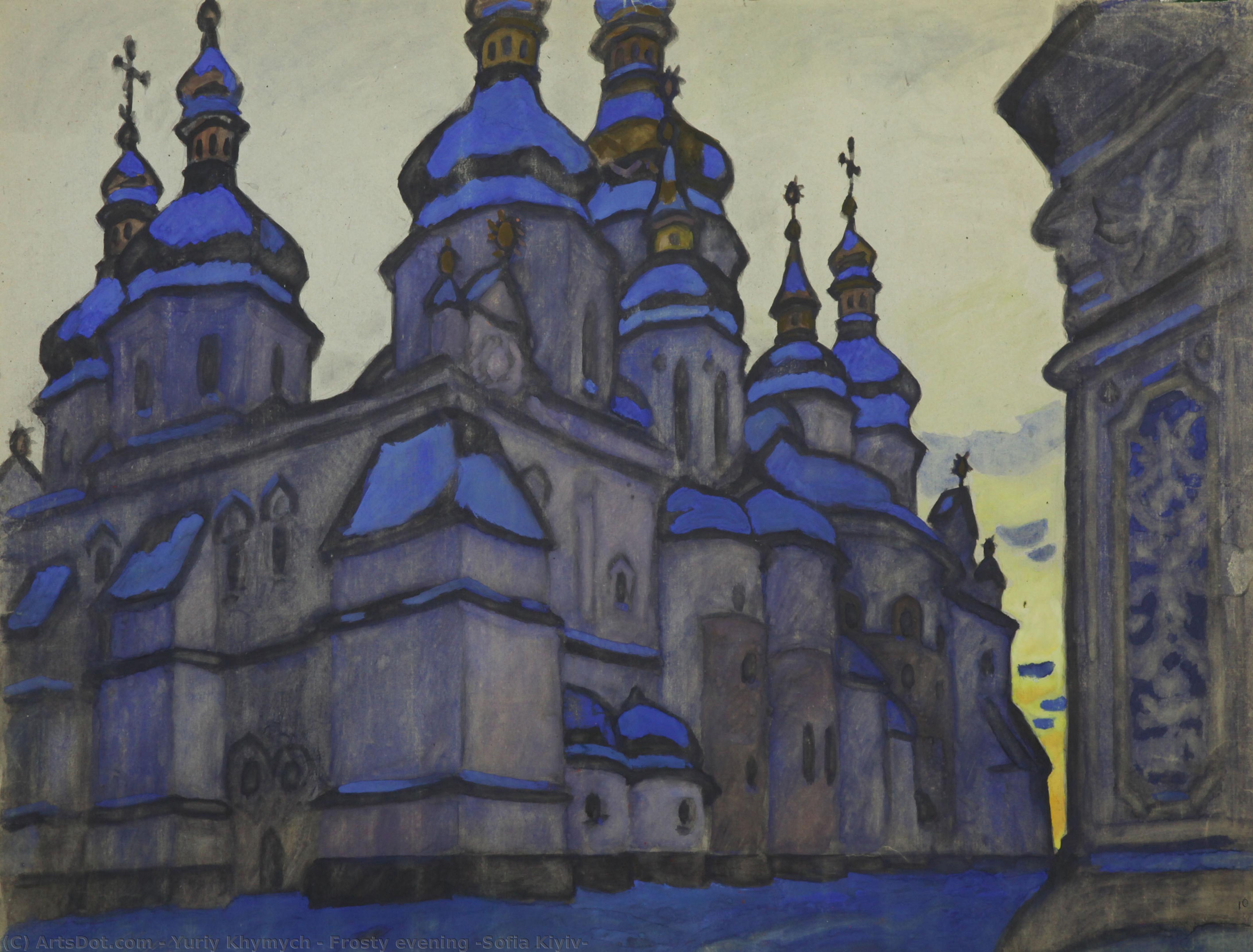 Frosty Evening (sofia Kiyiv) — Yuri Ivanovych Khymych