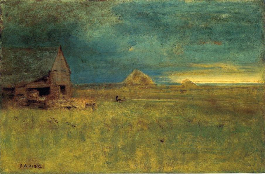 The Lone Farm, Nantucket — George Innes