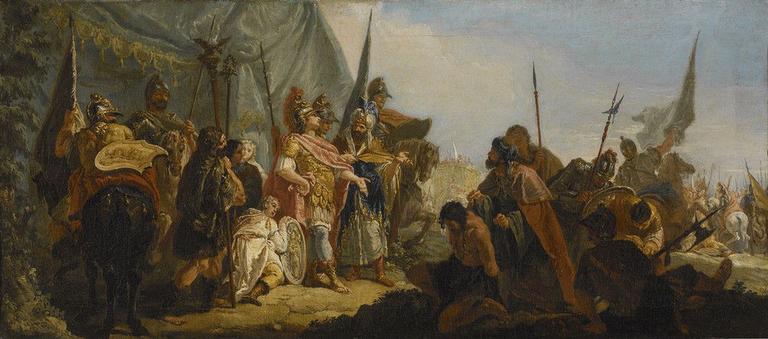 Alexandre Vainqueur De Porus — Francesco Fontebasso