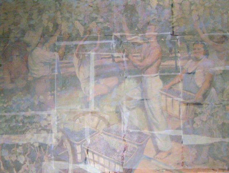 Spraying The Vines In Provence, France — William Bruce Ellis Ranken