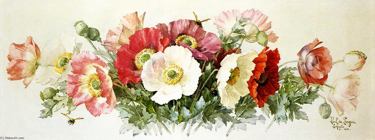 Icelandic Poppies — Raoul De Longpre